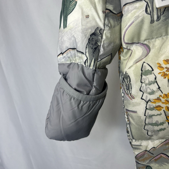 THE NORTH FACE TNF 1996 BABY NUPTSE WOLF DOWN ONE PIECE SNOWSUIT 18-24 MONTHS - Picture 7 of 12